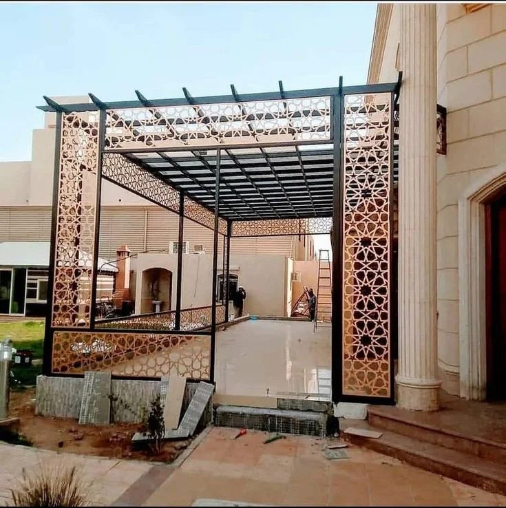 برجولة خشب القطيف: برجولة خشب للحدائق|برجولة خشب مودرن