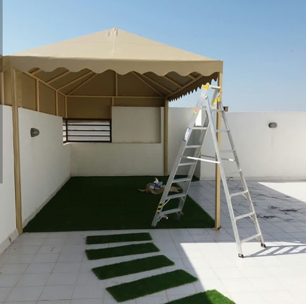 مظلات الخبر تركيب افضل الانواع والاشكال بالصور 0560652757